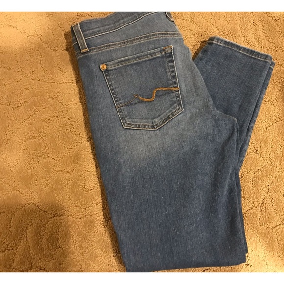 7 For All Mankind Gwenevere Jeans - Picture 1 of 3